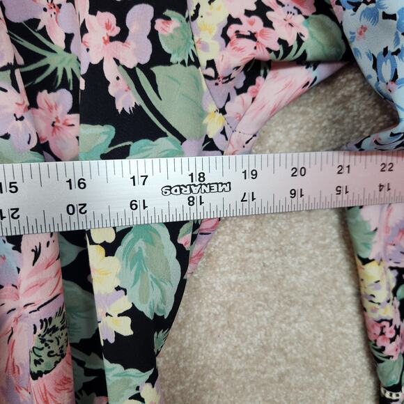 Vintage Gold Label 🏷 Victoria's Secret Floral Spring Robe Size Small - Picture 8 of 8